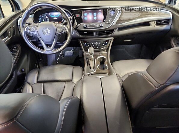 LRBFX4SX5JD002603 2018 BUICK ENVISION Black Widok deski rozdzielczej