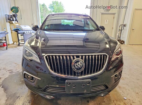 LRBFX4SX5JD002603 2018 BUICK ENVISION Black Widok z przodu