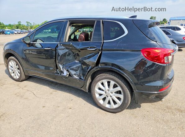 LRBFX4SX6JD027378 2018 BUICK ENVISION Black Задня ліва чверть