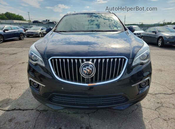 LRBFX4SX6JD027378 2018 BUICK ENVISION Black Вид спереду