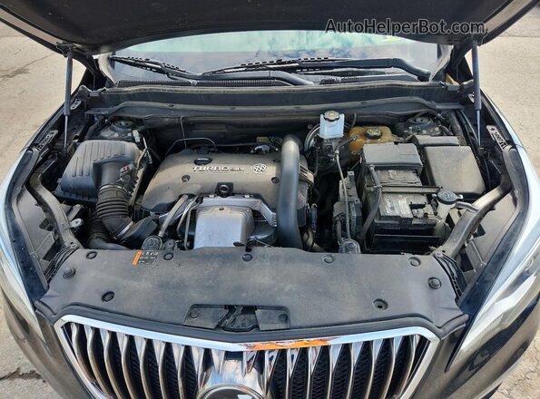 LRBFX4SX6JD027378 2018 BUICK ENVISION Black Вид підкапотного простору