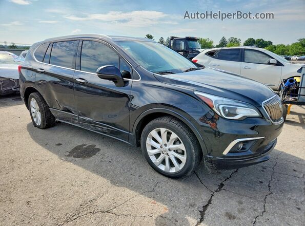 LRBFX4SX6JD027378 2018 BUICK ENVISION Black Передня права чверть