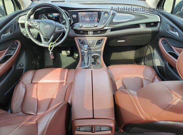 LRBFX4SX6JD027378 2018 BUICK ENVISION Black Вид панелі приладів