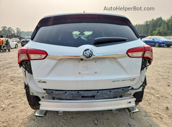 LRBFX4SX6LD156692 2020 BUICK ENVISION White Вид ззаду