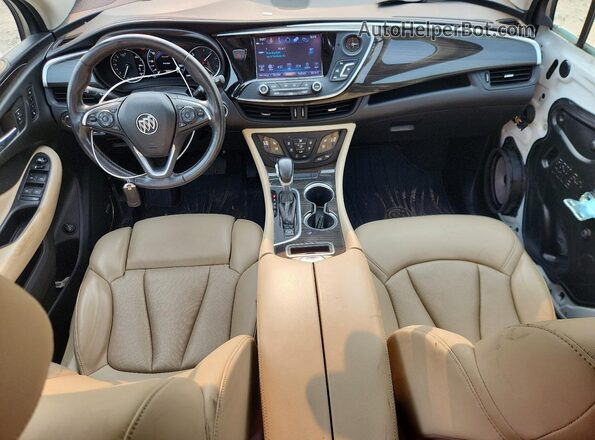 LRBFX4SX6LD156692 2020 BUICK ENVISION White Вид панелі приладів