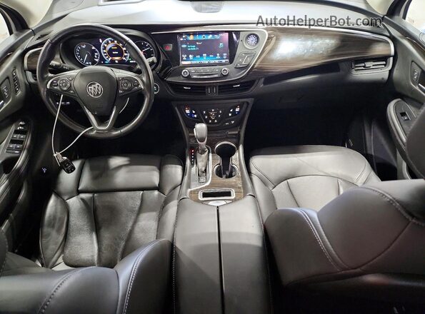LRBFX4SX7KD092810 2019 BUICK ENVISION Silver Առջևի վահանակի տեսք