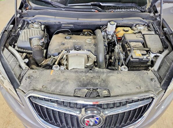 LRBFX4SX7KD092810 2019 BUICK ENVISION Silver Սալոնի հետևի տեսք