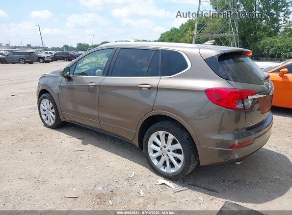 LRBFX4SX8JD058485 2018 BUICK ENVISION Gray Trasero izquierdo