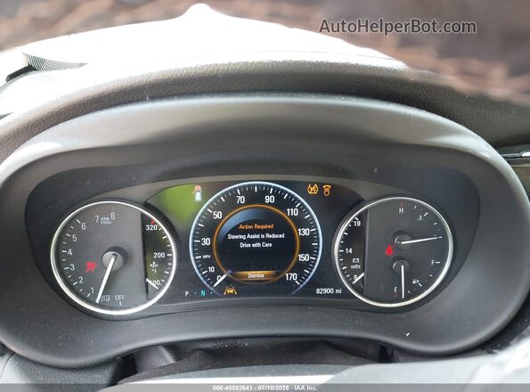 LRBFX4SX8JD058485 2018 BUICK ENVISION Gray Vista de los asientos traseros