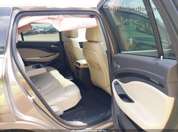 LRBFX4SX8JD058485 2018 BUICK ENVISION Gray Vista de la etiqueta del VIN