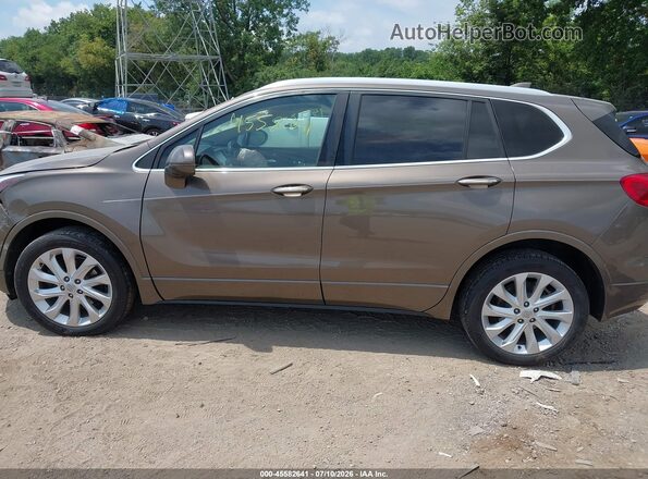 LRBFX4SX8JD058485 2018 BUICK ENVISION Gray Vista interior de 360 grados