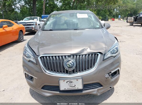 LRBFX4SX8JD058485 2018 BUICK ENVISION Gray Vista del cuadro de instrumentos