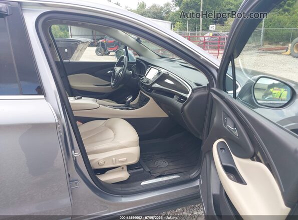 LRBFX4SX8KD015525 2019 BUICK ENVISION Gray Front interior view