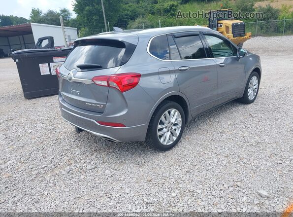 LRBFX4SX8KD015525 2019 BUICK ENVISION Gray Rear right