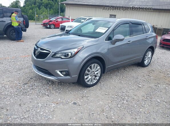 LRBFX4SX8KD015525 2019 BUICK ENVISION Gray Front left