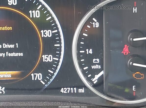 LRBFX4SX8KD015525 2019 BUICK ENVISION Gray 
