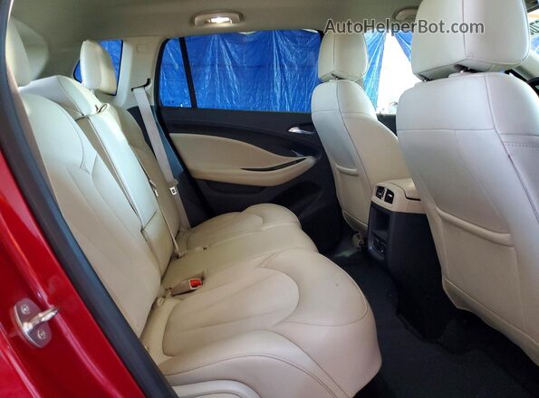 LRBFXASA2HD088599 2017 BUICK ENVISION Red Widok wnętrza z tyłu