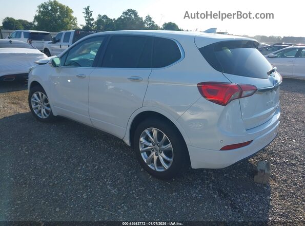 LRBFXASA2LD210869 2020 BUICK ENVISION White Հետևի ձախ