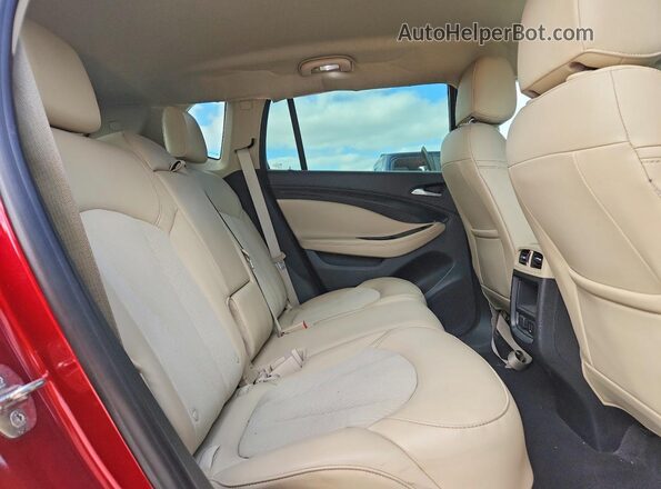 LRBFXASA9HD043045 2017 BUICK ENVISION Red უკანა სალონის ხედი