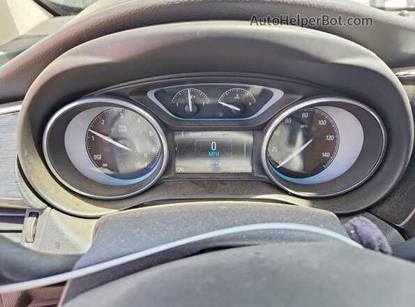 LRBFXASAXHD097289 2017 BUICK ENVISION Silver Սարքավորումների վահանակի տեսք