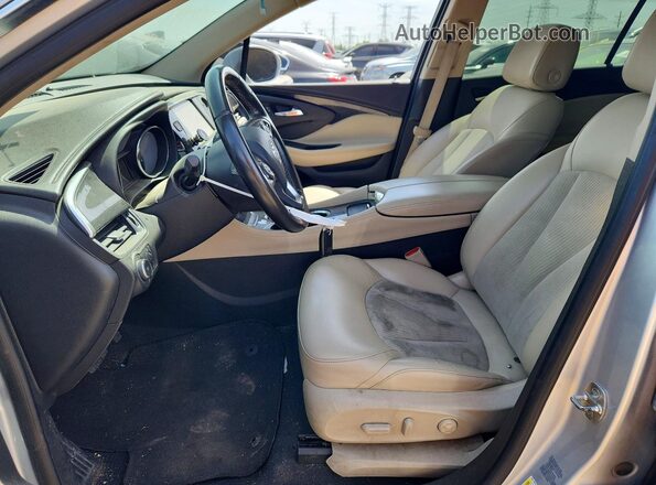 LRBFXASAXHD097289 2017 BUICK ENVISION Silver Սալոնի դիմացի տեսք