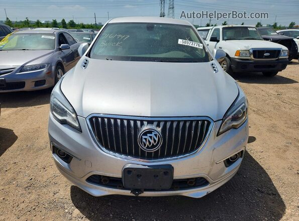 LRBFXASAXHD097289 2017 BUICK ENVISION Silver Դիմացի տեսք