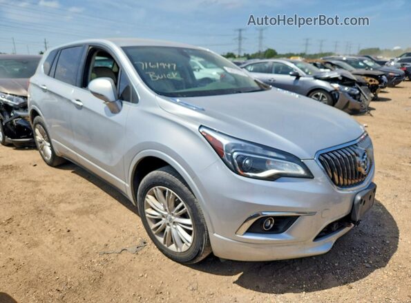 LRBFXASAXHD097289 2017 BUICK ENVISION Silver Առջևի աջ