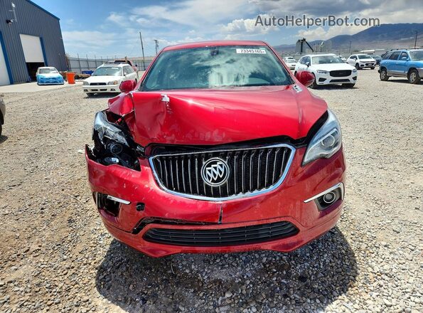 LRBFXASAXHD201635 2017 BUICK ENVISION Red Вид спереду