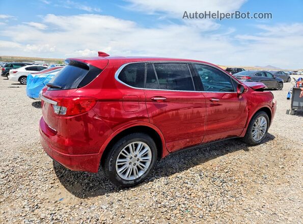 LRBFXASAXHD201635 2017 BUICK ENVISION Red Задня права чверть