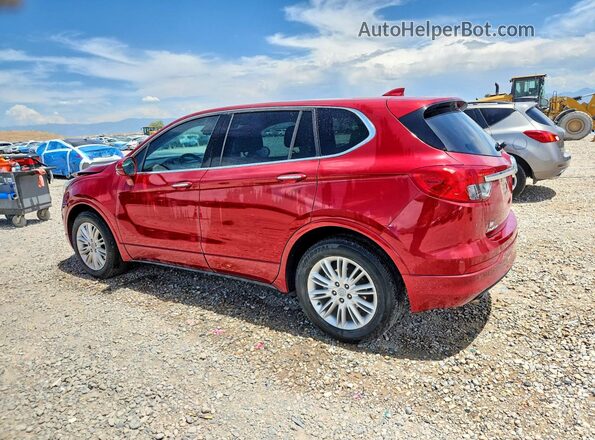 LRBFXASAXHD201635 2017 BUICK ENVISION Red Задня ліва чверть
