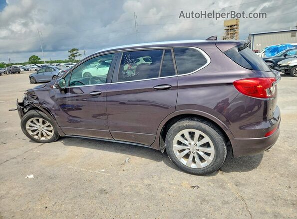 LRBFXBSA0HD109763 2017 BUICK ENVISION Purple Задня ліва чверть