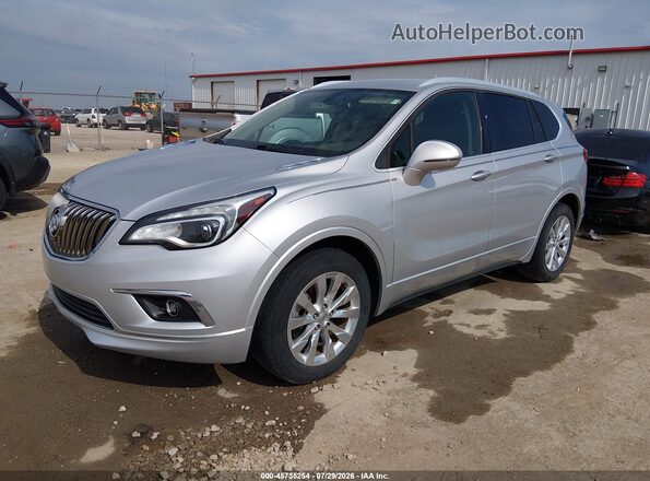 LRBFXBSA0HD236688 2017 BUICK ENVISION Gray Front left