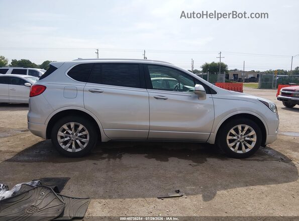 LRBFXBSA0HD236688 2017 BUICK ENVISION Gray Rear interior view