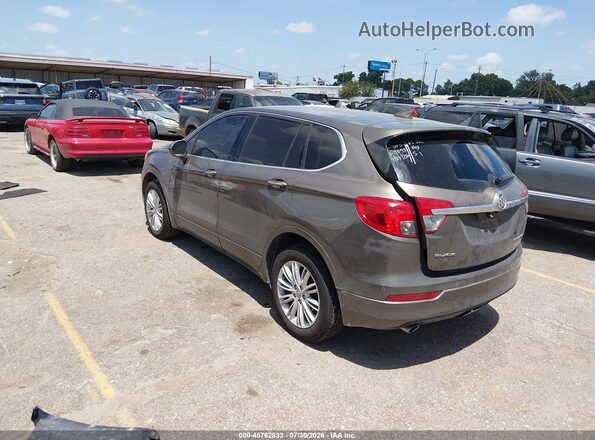 LRBFXBSA0JD007093 2018 BUICK ENVISION Коричневый Задняя левая четверть