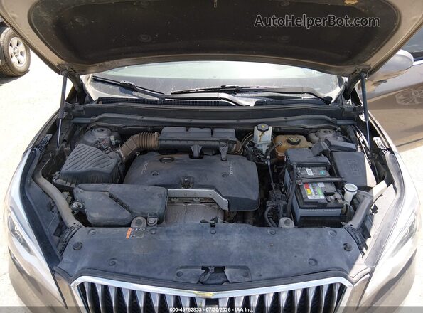 LRBFXBSA0JD007093 2018 BUICK ENVISION Коричневый Вид сзади