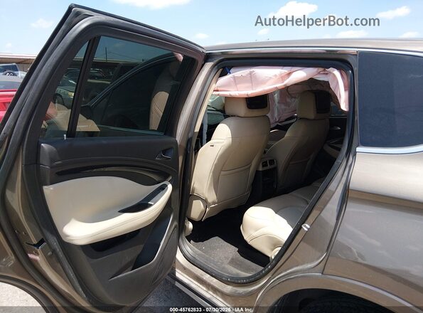 LRBFXBSA0JD007093 2018 BUICK ENVISION Коричневый Вид наклейки с VIN-кодом