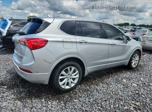 LRBFXBSA0KD026681 2019 BUICK ENVISION Silver Задня права чверть