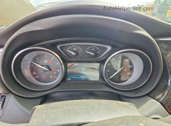 LRBFXBSA0KD026681 2019 BUICK ENVISION Silver Вид щитка приладів