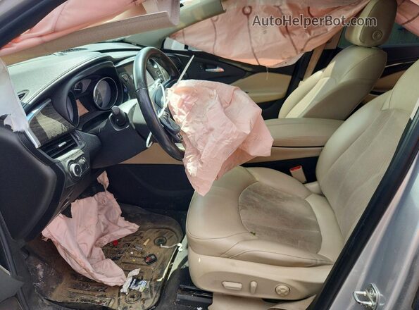 LRBFXBSA0KD026681 2019 BUICK ENVISION Silver Вид салону спереду