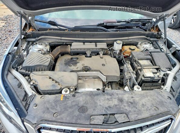 LRBFXBSA0KD026681 2019 BUICK ENVISION Silver Вид задньої частини салону