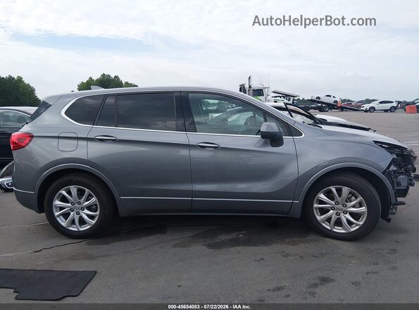 LRBFXBSA0LD155652 2020 BUICK ENVISION Gray Widok wnętrza 360 stopni