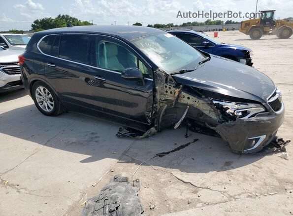 LRBFXBSA0LD166652 2020 BUICK ENVISION Black Передня права чверть