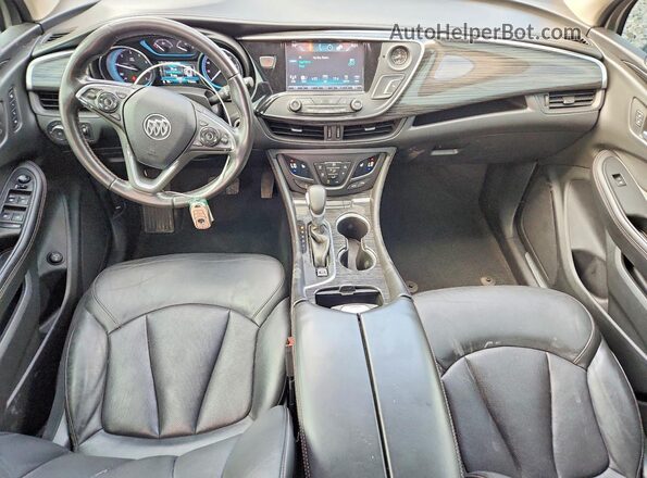 LRBFXBSA1HD014838 2017 BUICK ENVISION Black Առջևի վահանակի տեսք