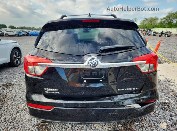 LRBFXBSA1HD014838 2017 BUICK ENVISION Black Հետևի տեսք