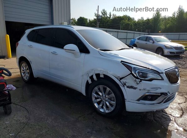 LRBFXBSA1HD127205 2017 BUICK ENVISION Белый Передняя правая четверть