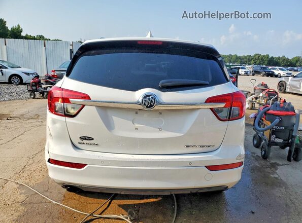 LRBFXBSA1HD127205 2017 BUICK ENVISION Белый Вид сзади