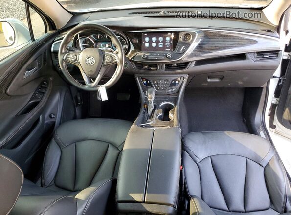 LRBFXBSA1HD127205 2017 BUICK ENVISION Белый Вид панели приборов