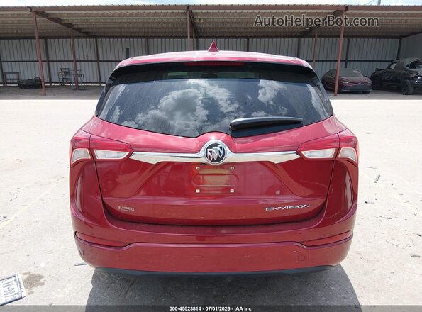 LRBFXBSA1KD072391 2019 BUICK ENVISION Red 