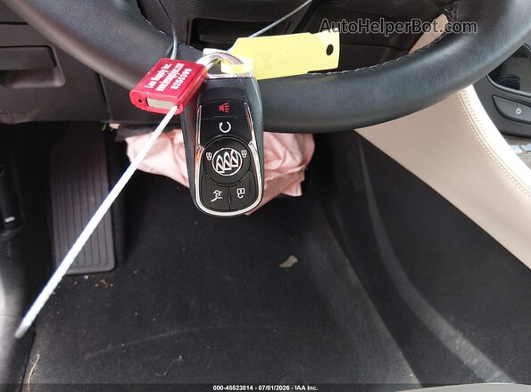 LRBFXBSA1KD072391 2019 BUICK ENVISION Red Dashboard view