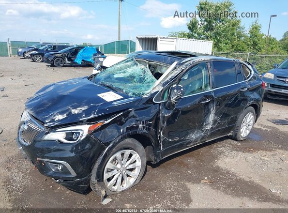 LRBFXBSA2HD062185 2017 BUICK ENVISION Black Front left